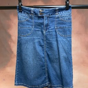 Denim skirt